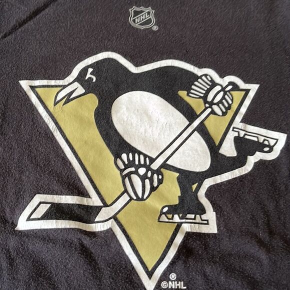 BOYS PITTSBURGH PENGUINS SHIRT - Picture 2 of 8